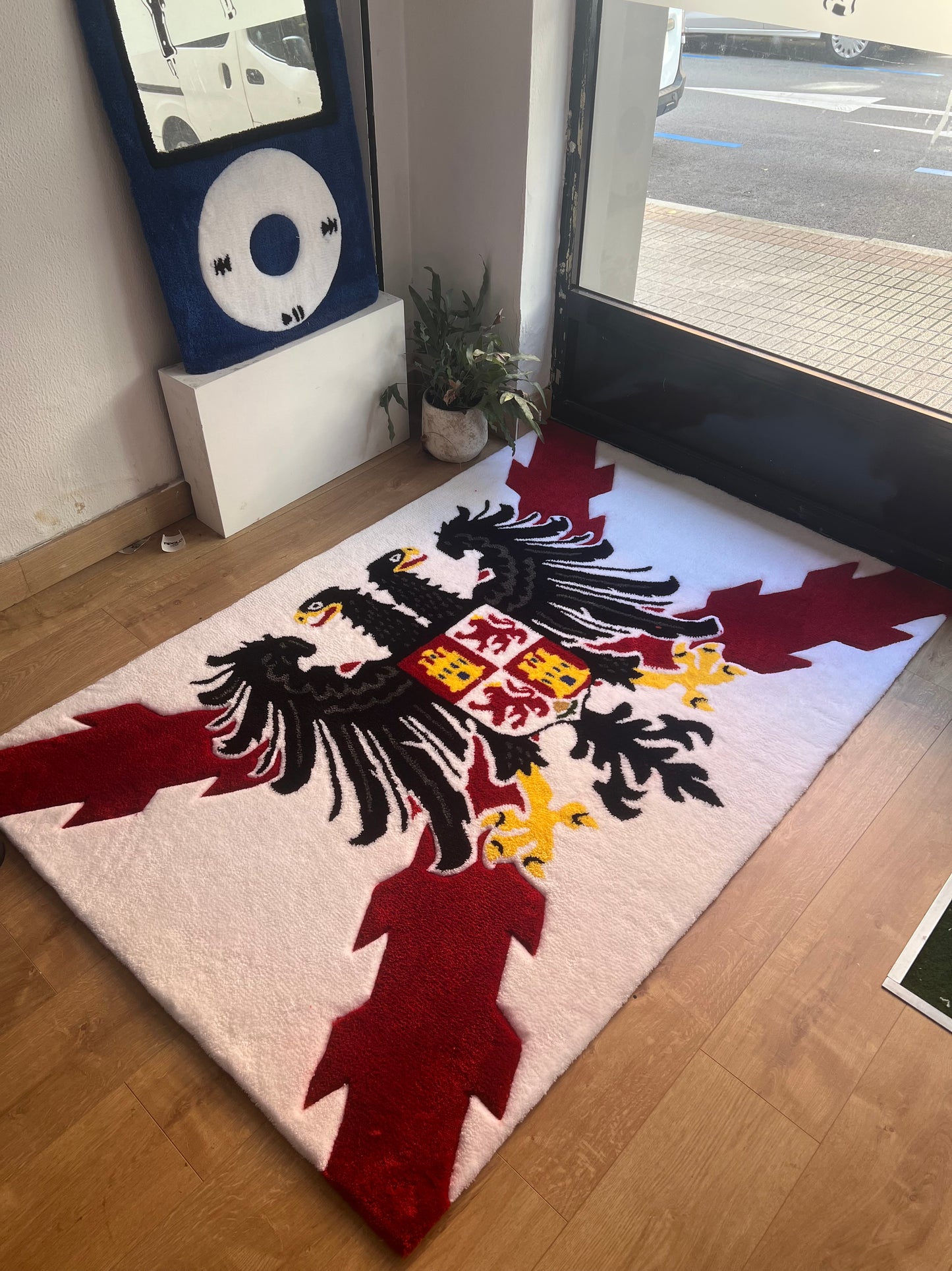 Cruz Borgoña Rug