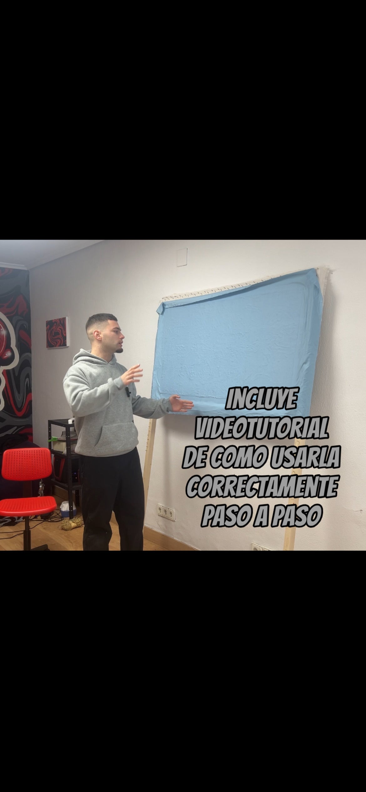 TELA TRASERA TUFTING