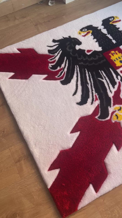 Cruz Borgoña Rug